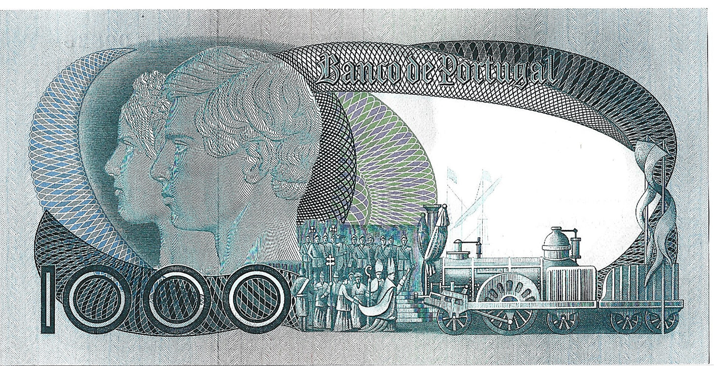 Portugalia 1000 Escudo 1968  - UNC