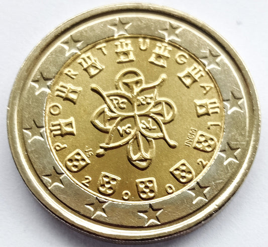 Portugalia 2 euro 2002