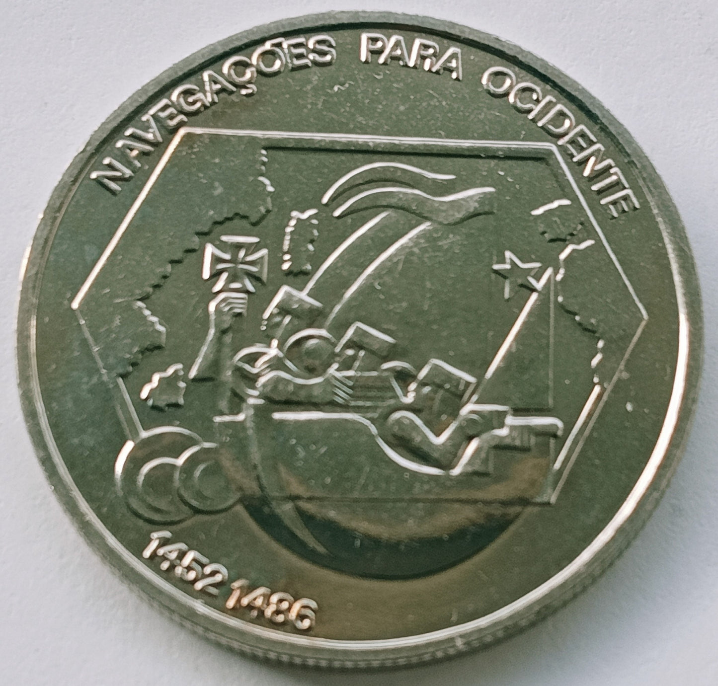 Portugalia 200 Eskudo 1991 Nawigacja na zachód