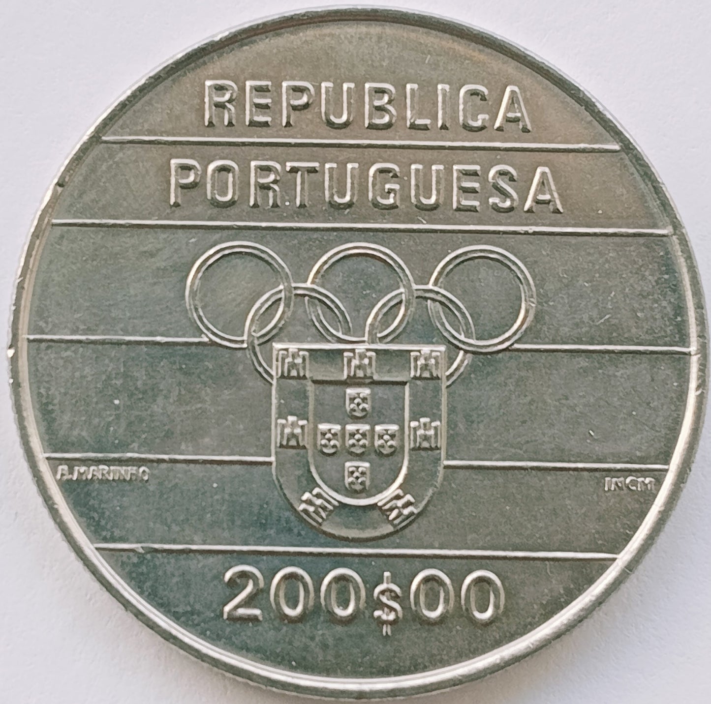 Portugalia 200 Eskudo 1992 Igrzyska XXV Olimpiady, Barcelona