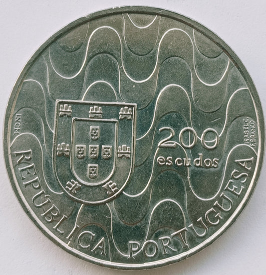 Portugalia 200 Eskudo 1992 Portugalska prezydencja w UE