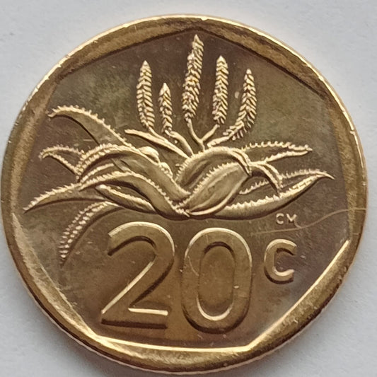 Republika Południowej Afryki 20 Cent 2024