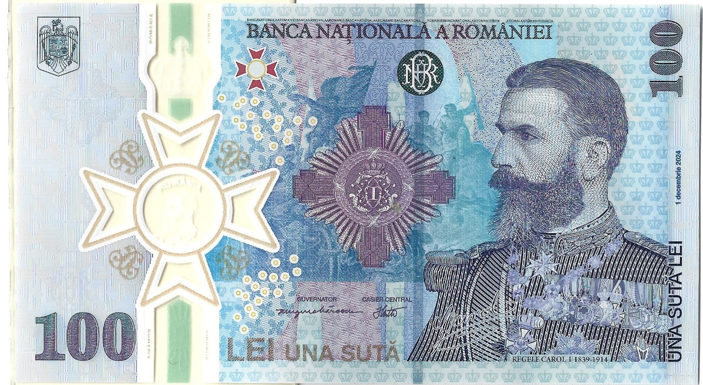 Rumunia 100 Lei 2024 - UNC