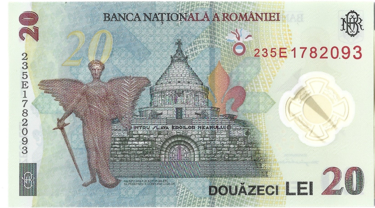 Rumunia 20 Lei 2021 - UNC