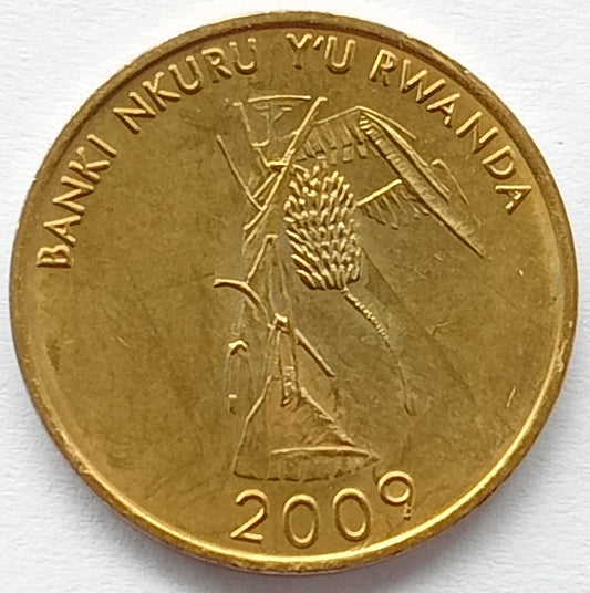 Rwanda 10 Franków 2009