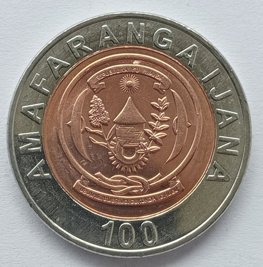Rwanda 100 Franków 2007