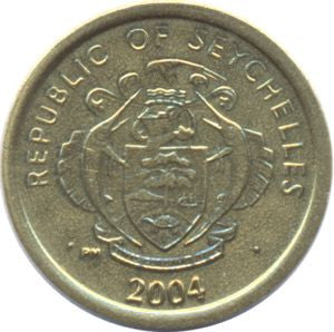 Seszele 1 Cent 2004