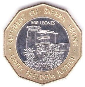 Sierra Leone 500 Leonów 2004
