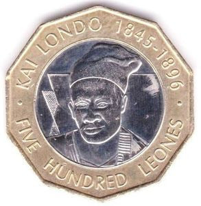 Sierra Leone 500 Leonów 2004