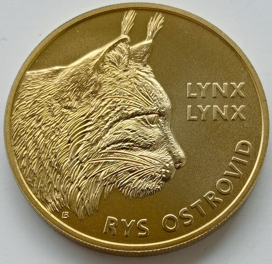 Słowacja 5 euro 2022 Ryś