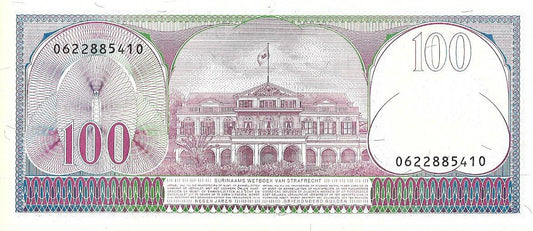 Surinam 100 Gulden 1985 - UNC