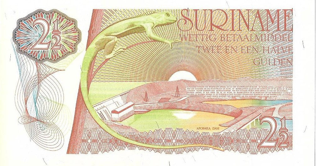 Surinam 2,5 Gulden 1985 - UNC
