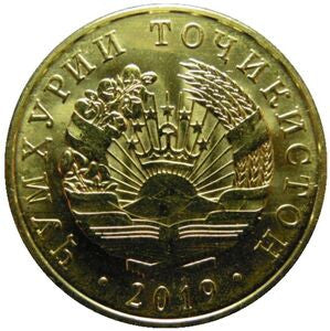 Tadżykistan 10 Diramów 2019