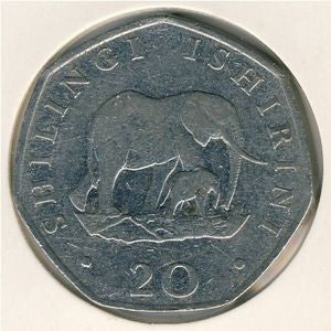 Tanzania 20 Szylingów 1992