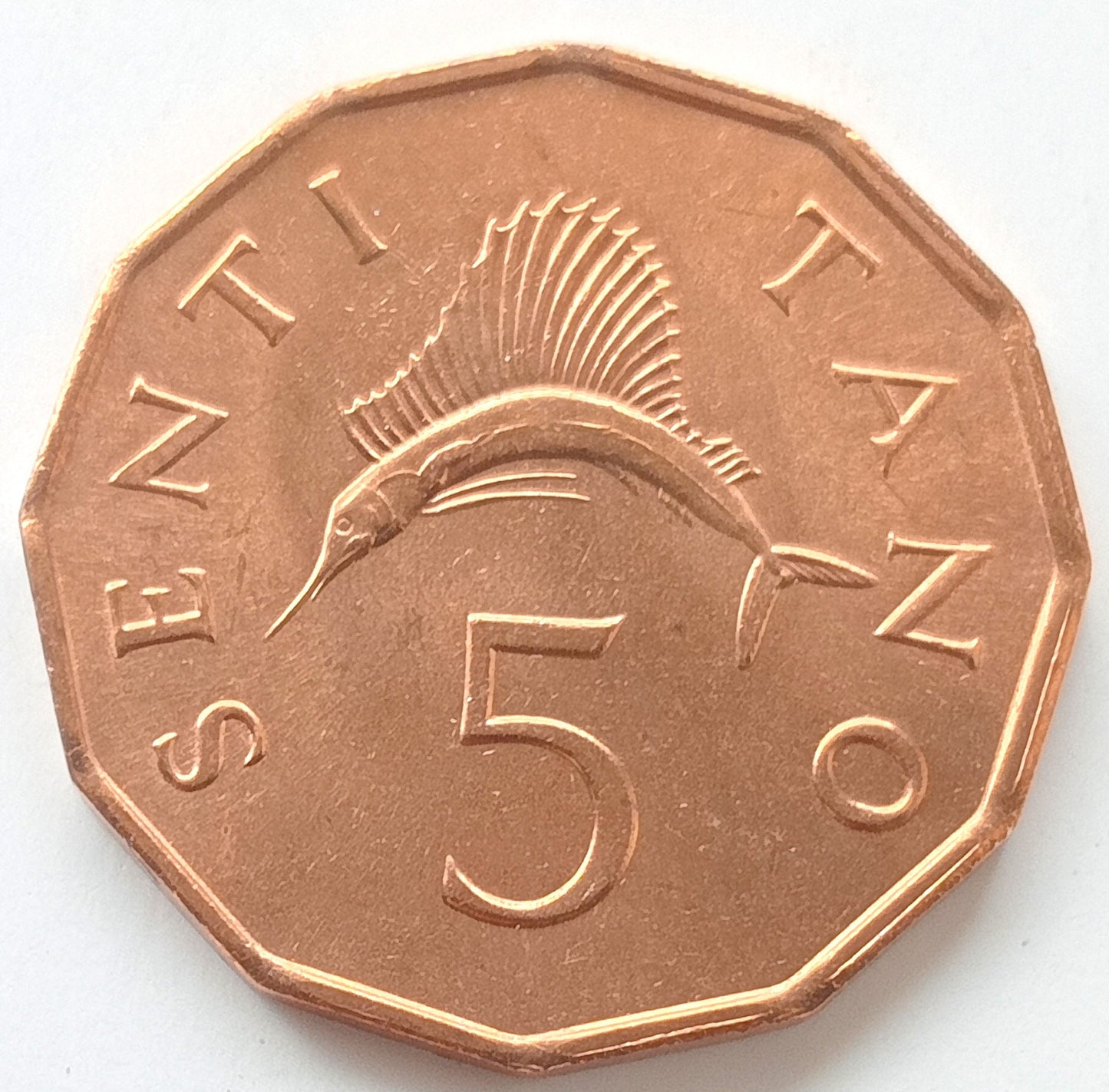 Tanzania 5 Senti 1982