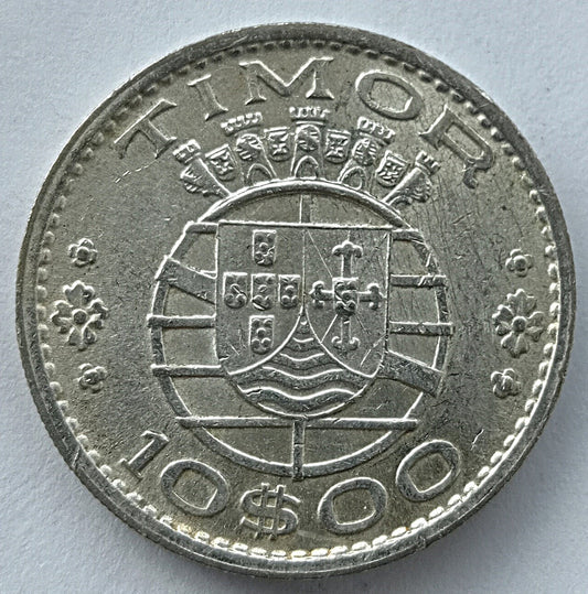 Timor Wschodni 10 Escudo Timoru Portugalskiego 1964