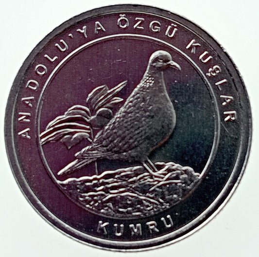 Turcja 1 Kurusz 2020 Kuropatwa Chukar.