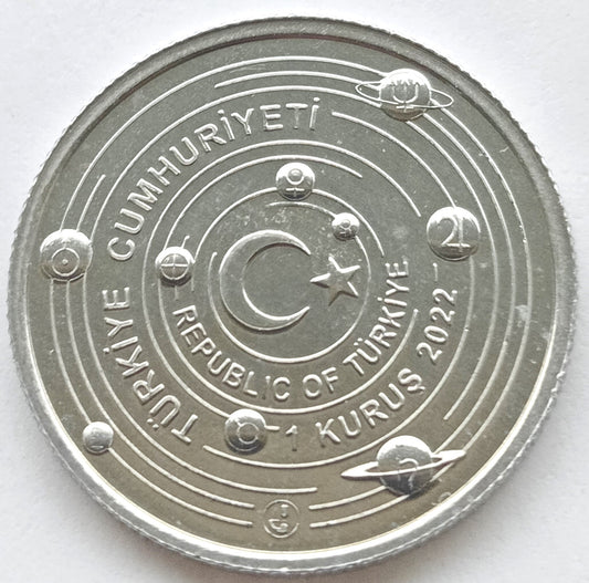 Turcja 1 Kurusz 2022 Merkury