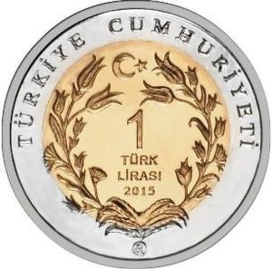 Turcja 1 Lira  2015 Muflon