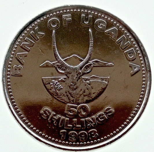 Uganda 50 Szylingów 1998