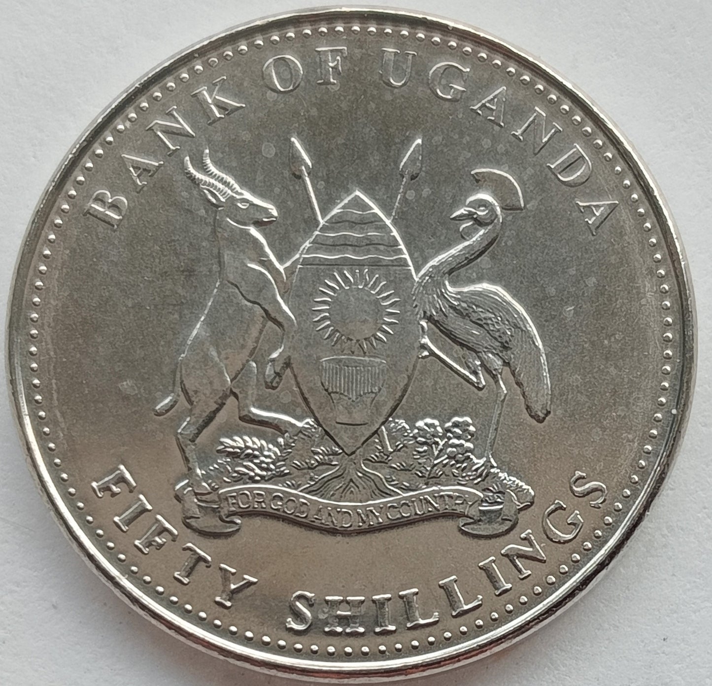 Uganda 50 Szylingów 2007