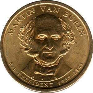 USA 1 Dolar 2008  8  Prezydent USA - Martin Van Buren (1837-1841)