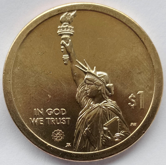 USA 1 Dolar 2021 Most-tunel przez zatokę Chesapeake