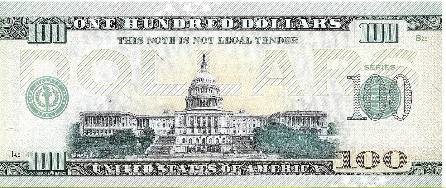 USA 100 Dolarów 2022 Nebraska Commemorative Dollar
