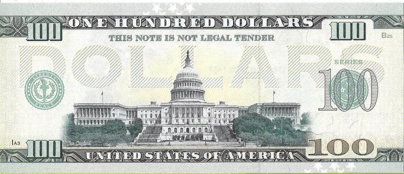 USA 100 Dolarów 2022 New Jersey Commemorative Dollar