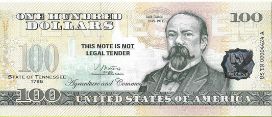 USA 100 Dolarów 2022 Tennessee Commemorative Dollar