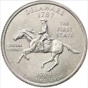 USA 25 centów / ćwiartka 1999 Delaware