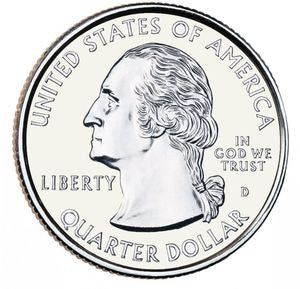 USA 25 centów / ćwiartka 2000  Karolina Południowa