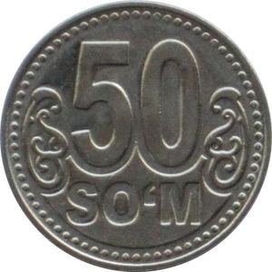 Uzbekistan 50 Sumów 2018
