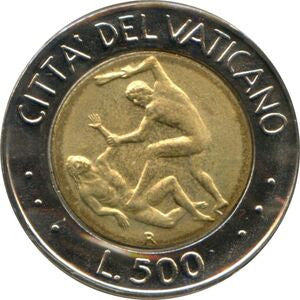Watykan 500 Lirów 1995