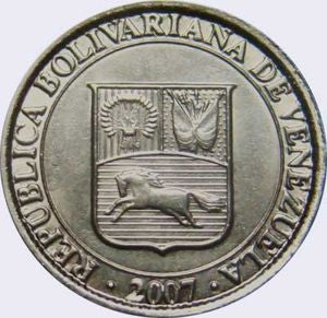 Wenezuela 25 Centymów 2007