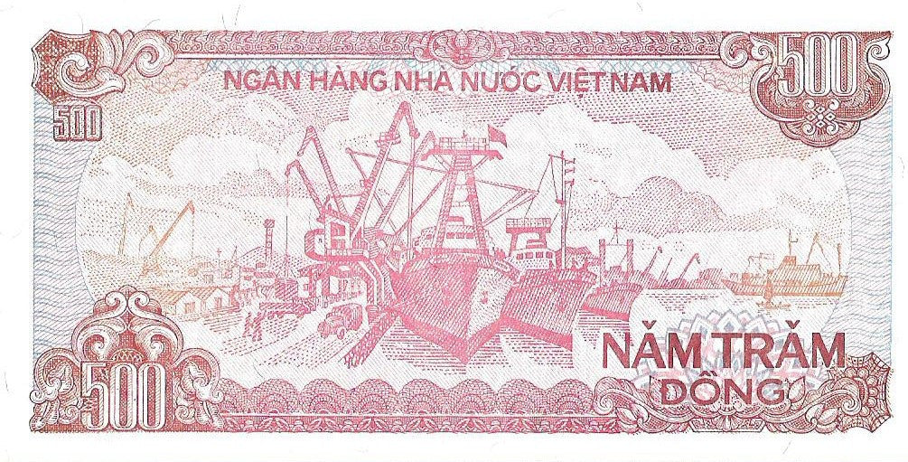 Wietnam 500 Dong 1988 - UNC