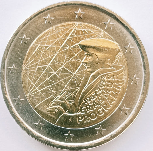 Włochy 2 euro 2022 35 lat programu Erasmus