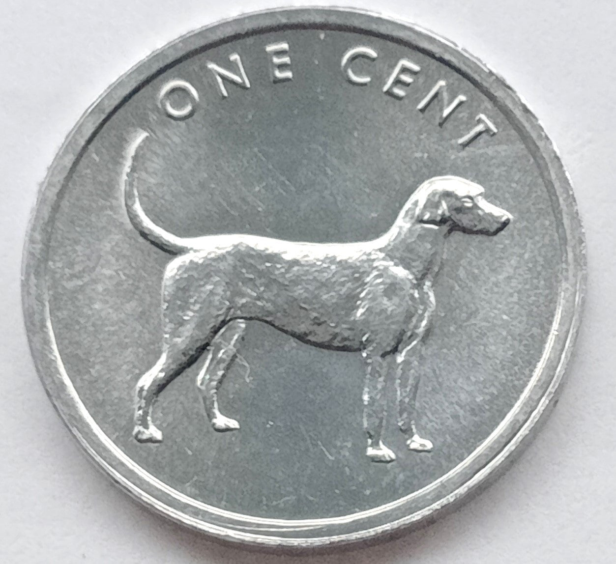 Wyspy Cooka 1 Cent 2003 Pointer Dog