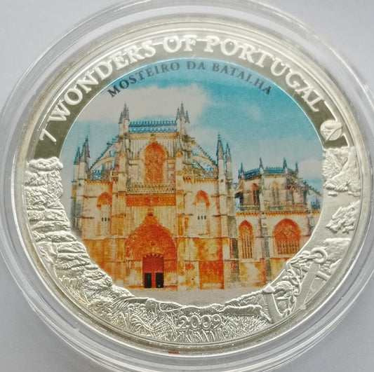 Wyspy Cooka 1 Dolar 2009 Klasztor Batalha