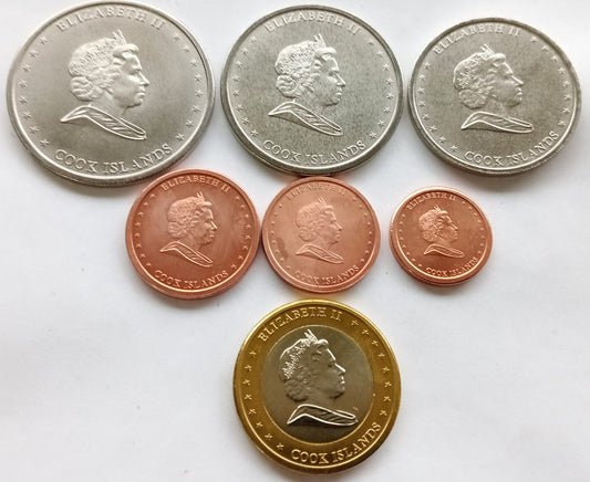 Wyspy Cooka Zestaw monet 2010 rok